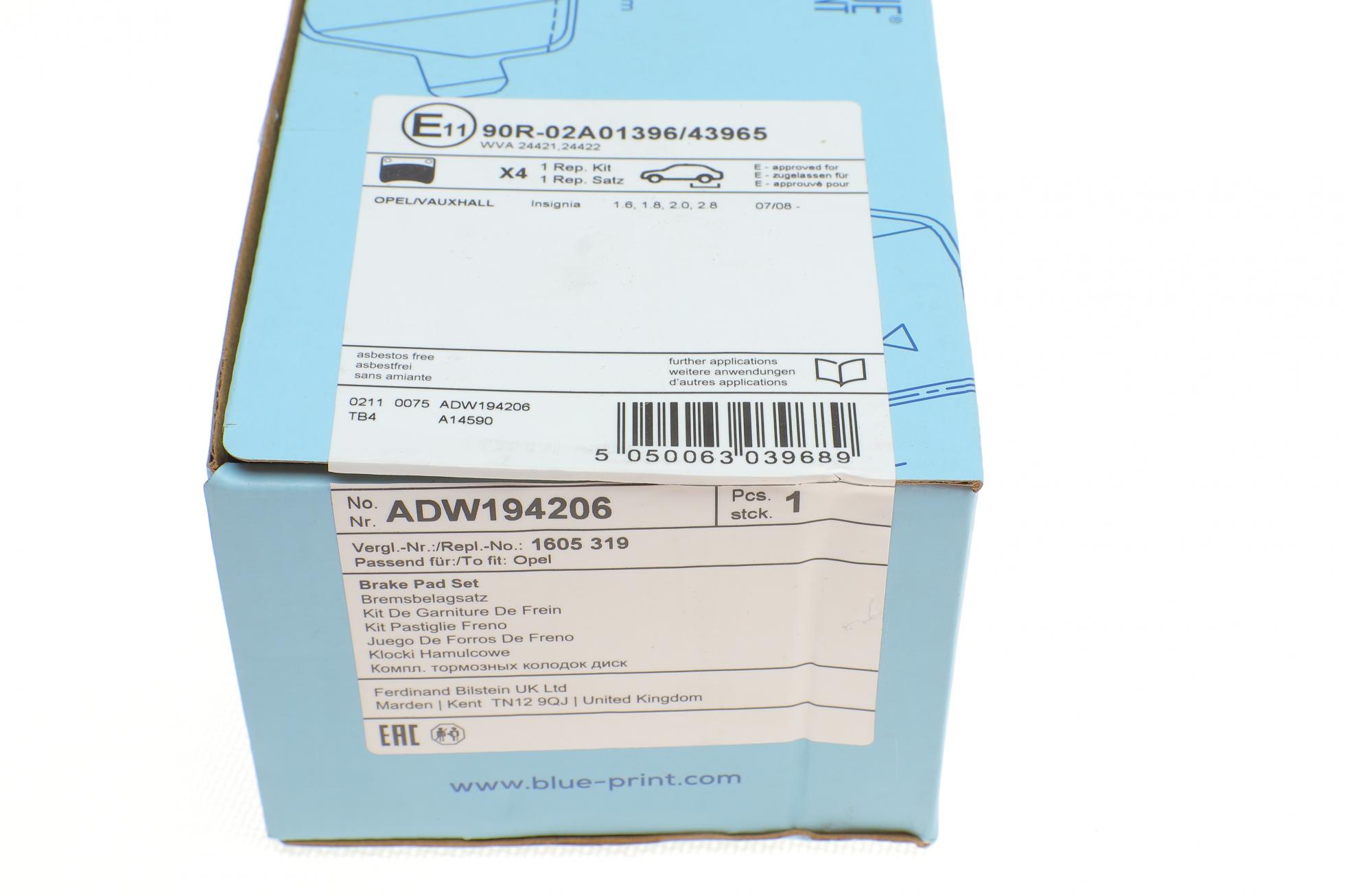 ADW194206 BLUE PRINT